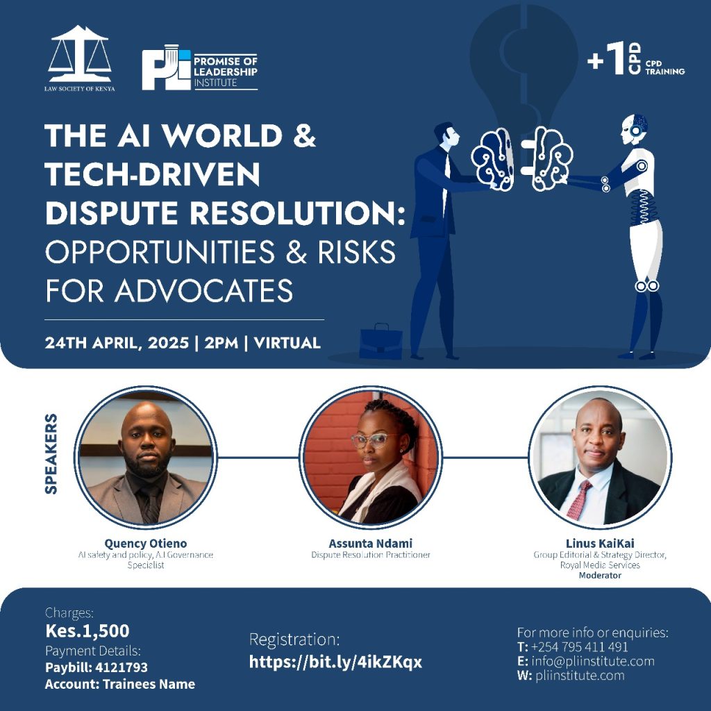 AI World and Tech-Driven Dispute Resolution for Advocates