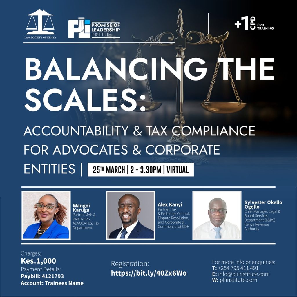 PLI accountability & tax compliance